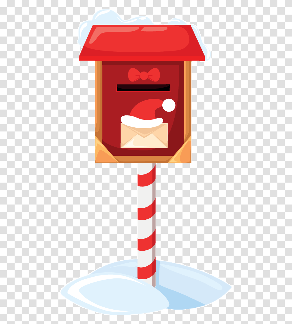 Letters Dropped In These Decorated Mailboxes By The Santa Claus Letter Clipart, Postbox, Public Mailbox, Letterbox Transparent Png