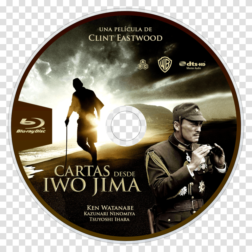 Letters From Iwo Jima Cdart, Person, Human, Disk, Dvd Transparent Png