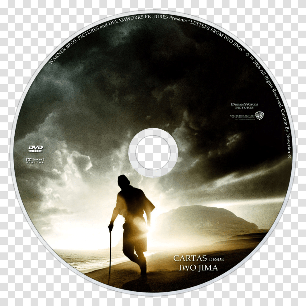 Letters From Iwo Jima, Disk, Person, Human, Dvd Transparent Png