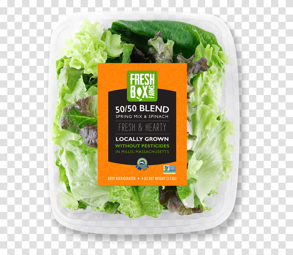 Lettuce Leaf Clipart Fresh Box Farms, Plant, Vegetable, Food, Salad Transparent Png
