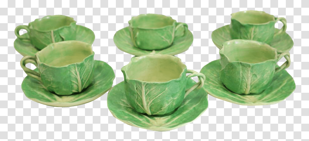 Lettuce Tea Cup, Plant, Pottery, Cabbage, Vegetable Transparent Png