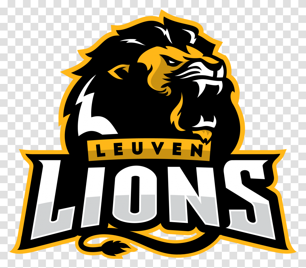 Leuven Lions Leuven Lions, Text, Logo, Symbol, Alphabet Transparent Png