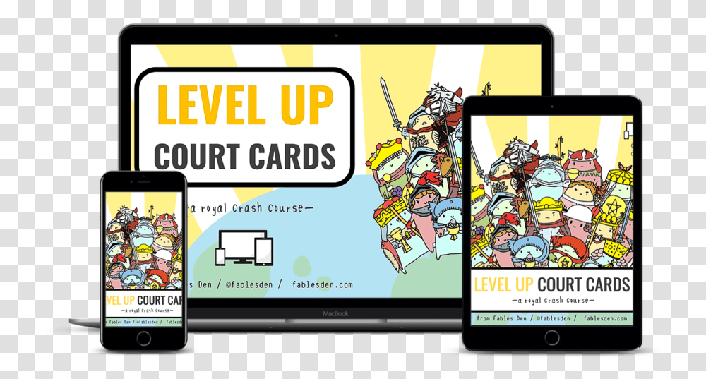 Level Up Court Cards Course Devices Pic Web Design, Mobile Phone, Electronics, Cell Phone, Computer Transparent Png