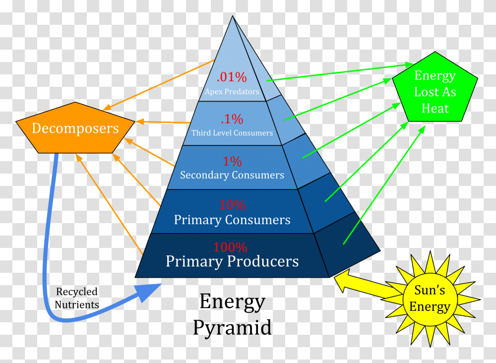Levels Of Energy Pyramid, Triangle, Lighting, Outdoors, Nature Transparent Png