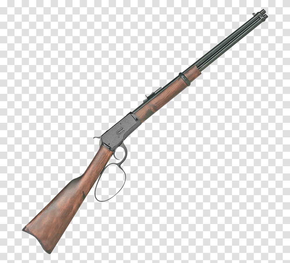 Lever Action Cowboy Rifle Brass Henry 44 Mag Color Case Hardened, Weapon, Weaponry, Gun, Shotgun Transparent Png