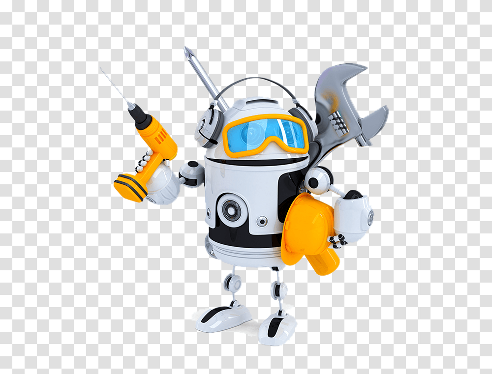 Leveraging Periscope Beyond Periscope Robots With Tools, Toy Transparent Png