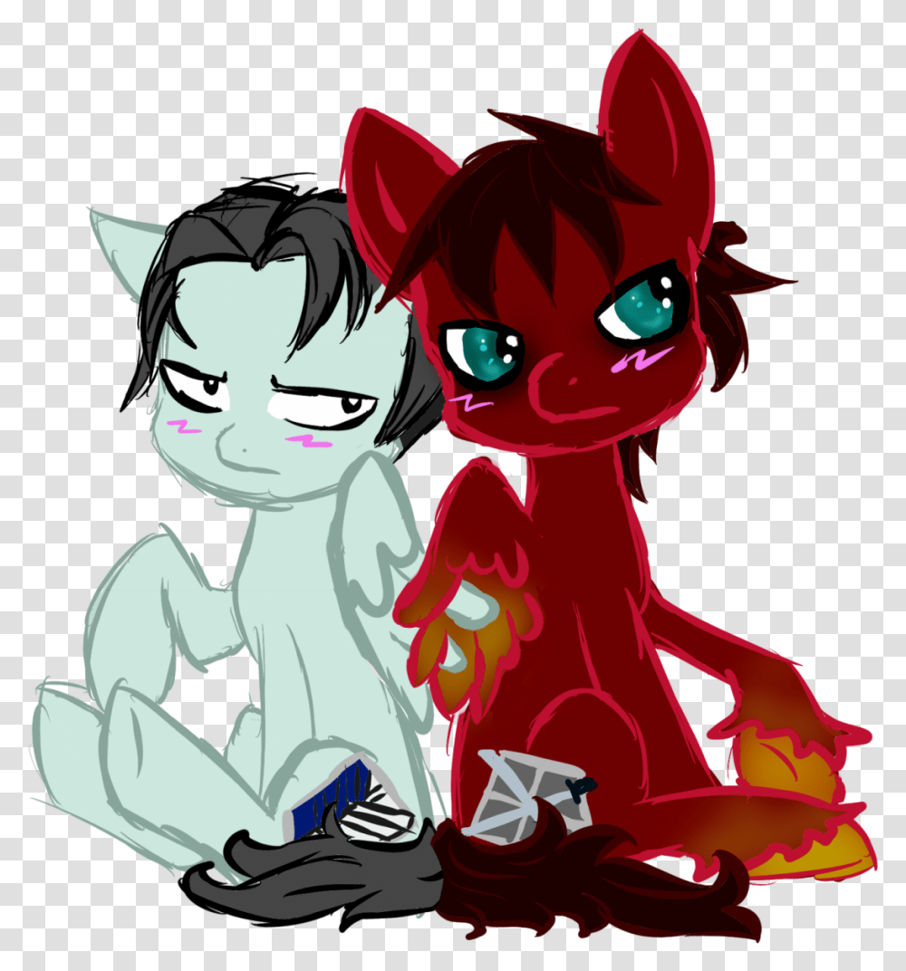 Levi Amp Eren Poniz Eren And Levi Mlp, Book, Comics Transparent Png