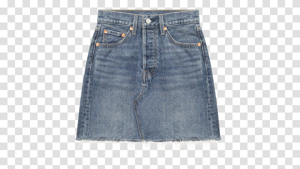 Levi's Womens High Rise Deconstructed Short High Plains Miniskirt, Apparel, Pants, Jeans Transparent Png