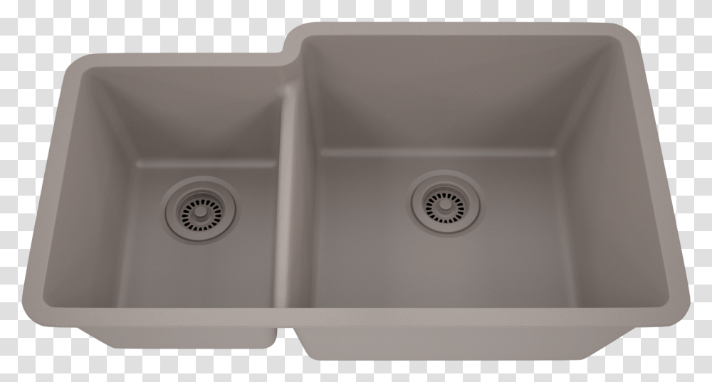 Lexicon Platinum 4060 Quartz Composite Sink Kitchen Sink, Double Sink, Drain, Mailbox, Letterbox Transparent Png