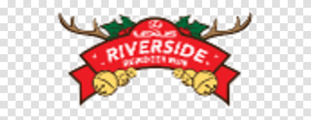 Lexus Riverside Reindeer Run Riverside Reindeer Run, Logo, Label Transparent Png