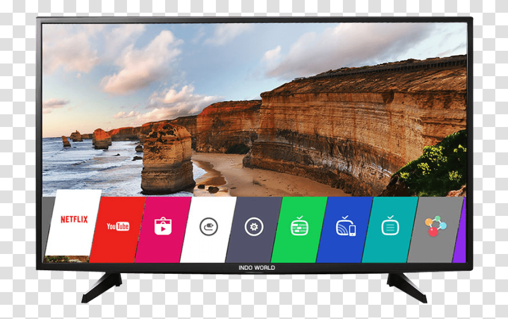 Lg 43 Inch Led Smart Tv, Monitor, Screen, Electronics, Display Transparent Png