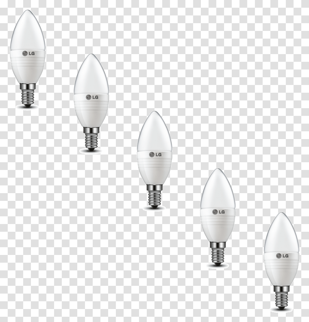 Lg 5w Dimmable Frosted Candle Bulb Lamp, Light, Lightbulb, Weapon, Weaponry Transparent Png