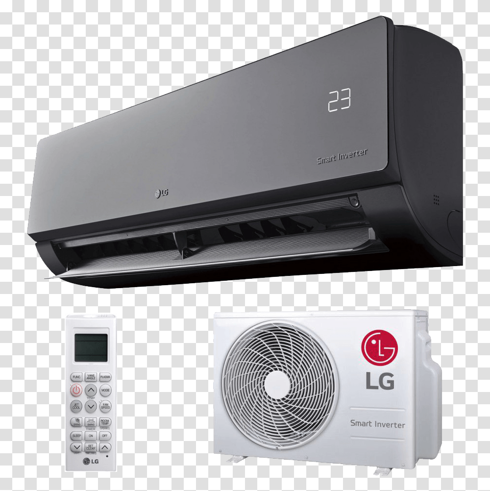 Lg Artcool Mirror, Appliance, Air Conditioner, Laptop, Pc Transparent Png