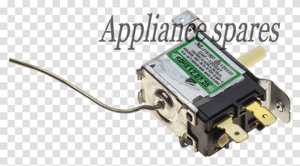 Lg Fridge Thermostat Electrical Connector, Electrical Device, Adapter, Gun, Weapon Transparent Png