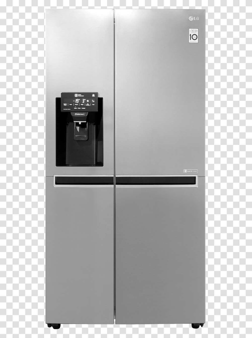 Lg Gsl 761 Pzxv, Appliance, Refrigerator Transparent Png