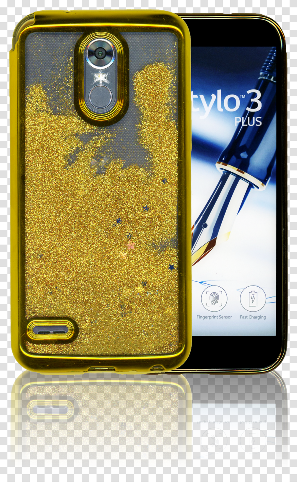 Lg Stylo 3 Mmelectroplated Water Glitter With Stars, Mobile Phone, Electronics, Cell Phone, Pollen Transparent Png