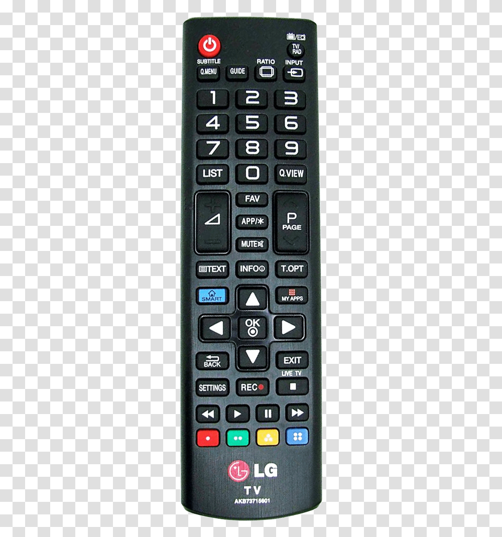 Lg Tv Remote Controller Remote, Electronics, Computer Keyboard, Computer Hardware, Calculator Transparent Png