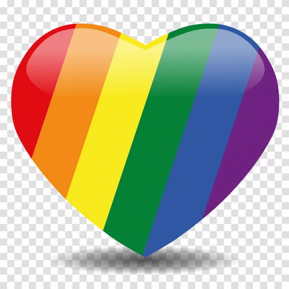 Lgbt, Balloon, Heart, Label Transparent Png