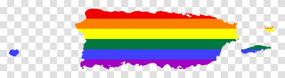 Lgbt Flag Map Of Puerto Rico Pride Flag Puerto Rico, Logo Transparent Png