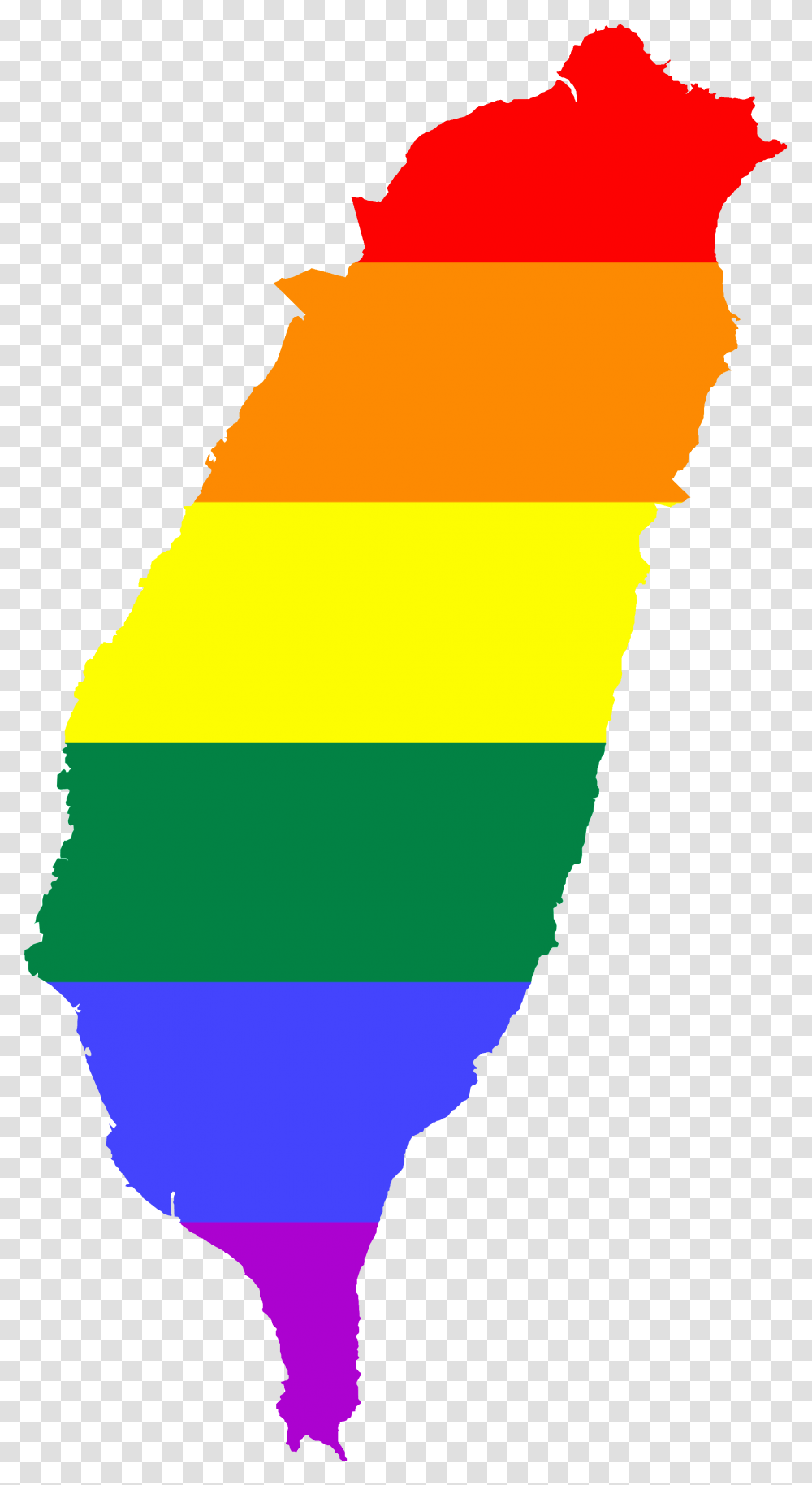 Lgbt Flag Map Of Taiwan, Person, Food, Sweets Transparent Png
