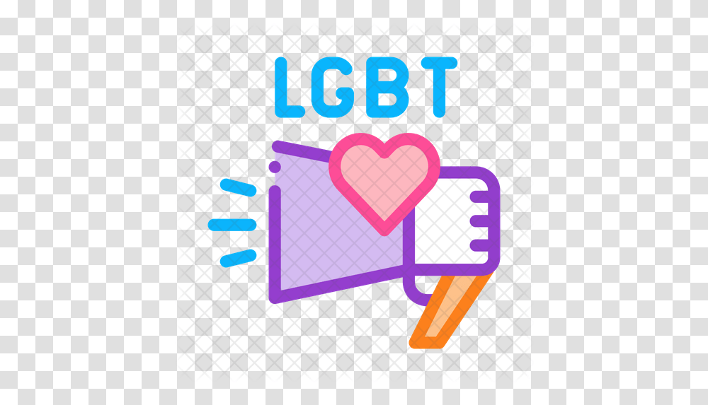 Lgbt Icon Heart, Text, Alphabet, Number, Symbol Transparent Png