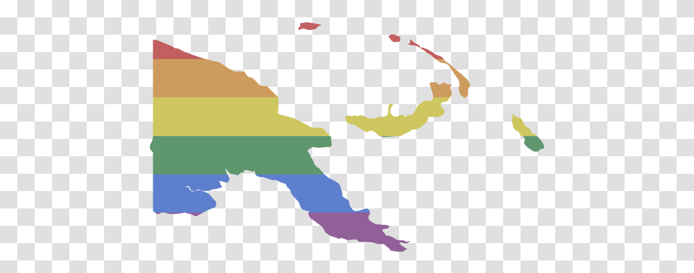 Lgbt Rights In Papua New Guinea Papua New Guinea Outline, Map, Diagram, Atlas, Plot Transparent Png