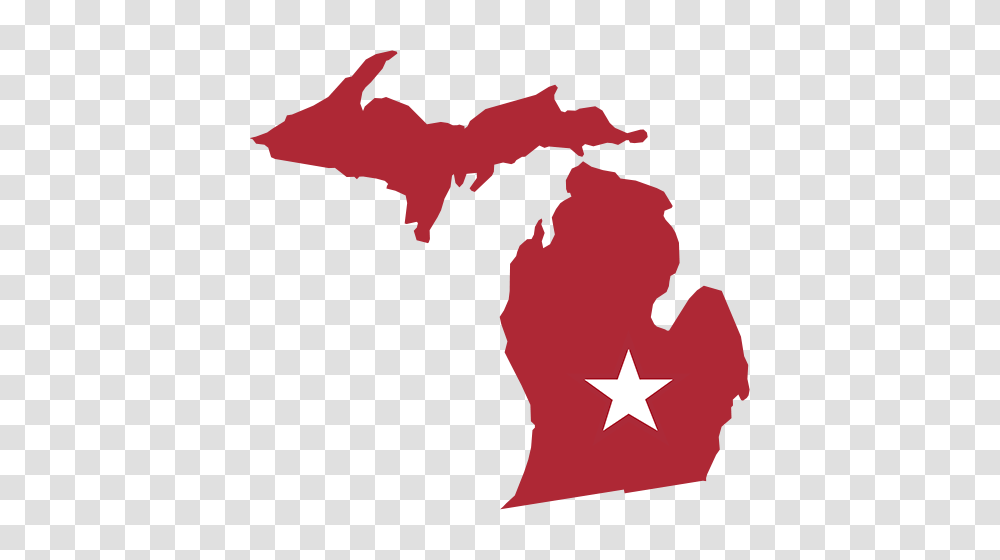 Lgbtq Non Discrimination In Michigan State History, Star Symbol, Maroon Transparent Png