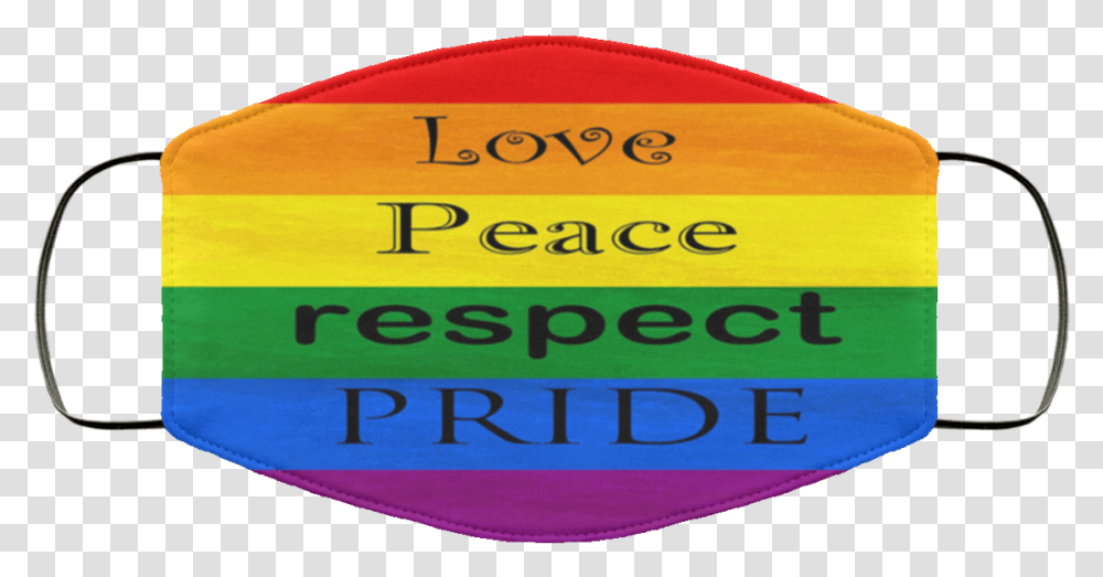 Lgbtq Support Rainbow Flag Love Peace Vertical, Text, Label, Word, Symbol Transparent Png
