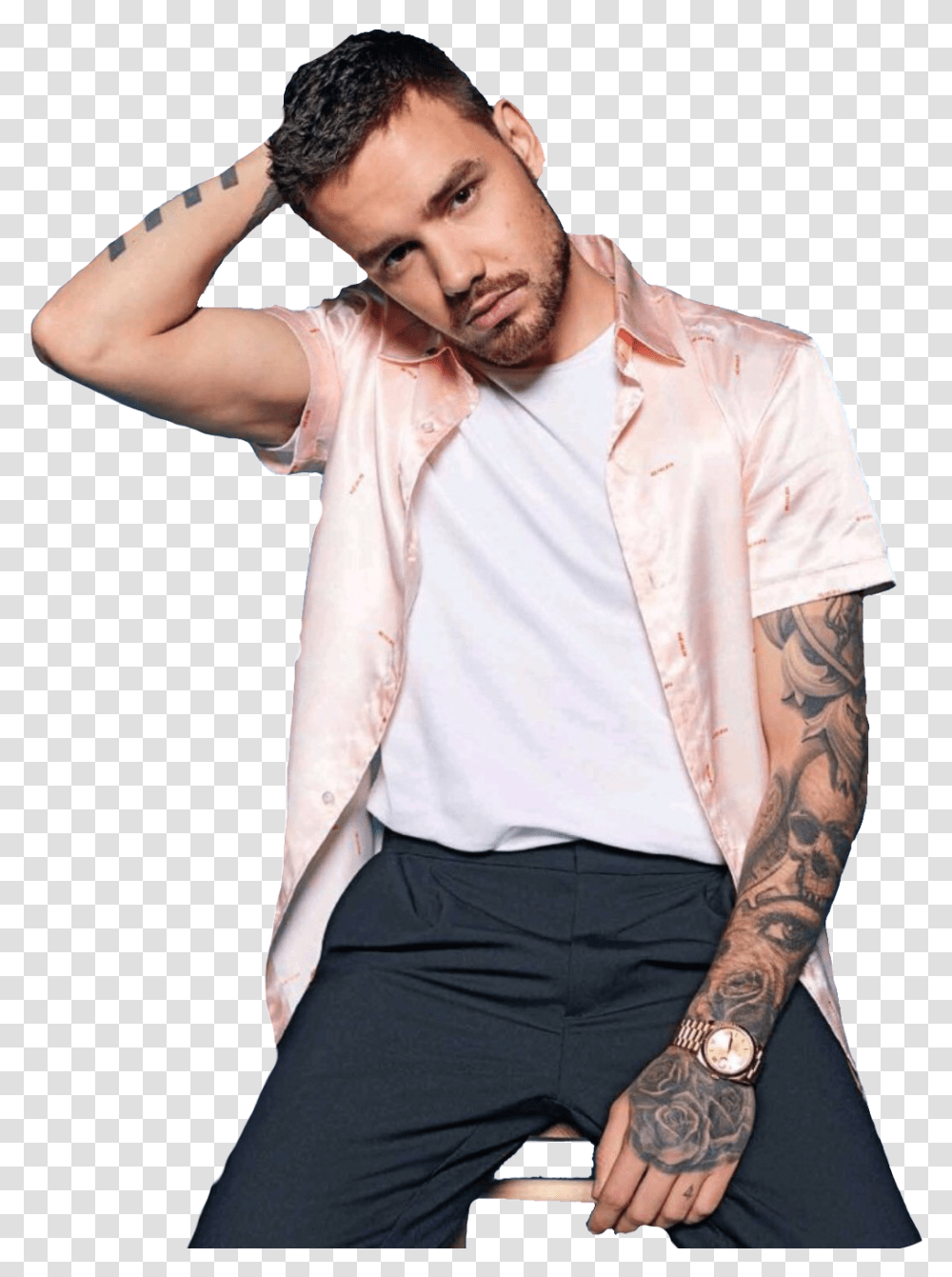 Liam Payne, Person, Tattoo, Skin Transparent Png