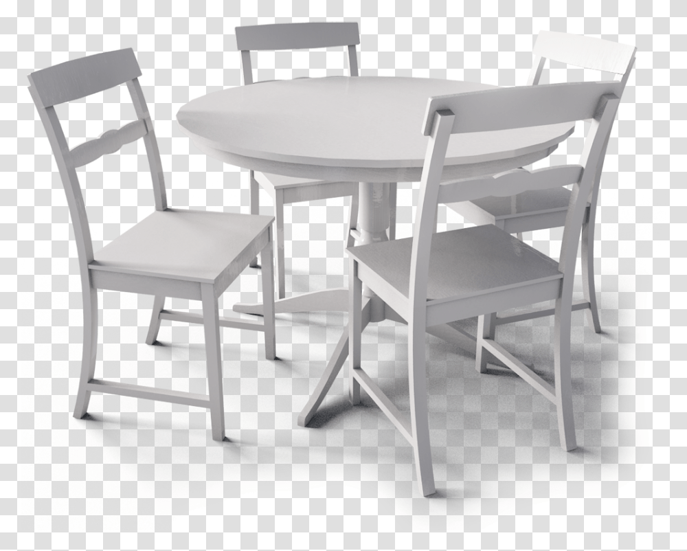 Liatorp Table And Chairs3d ViewClass Mw 100 Mh 100 White Tables And Chairs, Furniture, Dining Table, Tabletop, Room Transparent Png