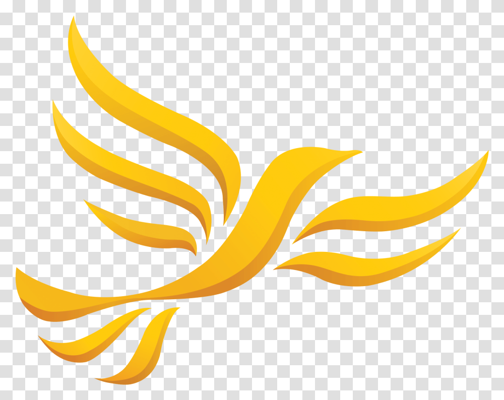 Liberal Democrats Logo, Banana, Plant, Food Transparent Png