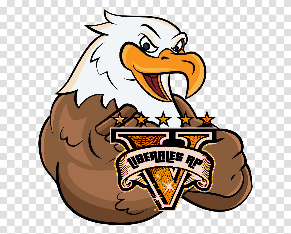 Liberales Rp Servidor Rol Serio Autos Originalesreales Gta 5 Logo, Eagle, Bird, Animal, Bald Eagle Transparent Png