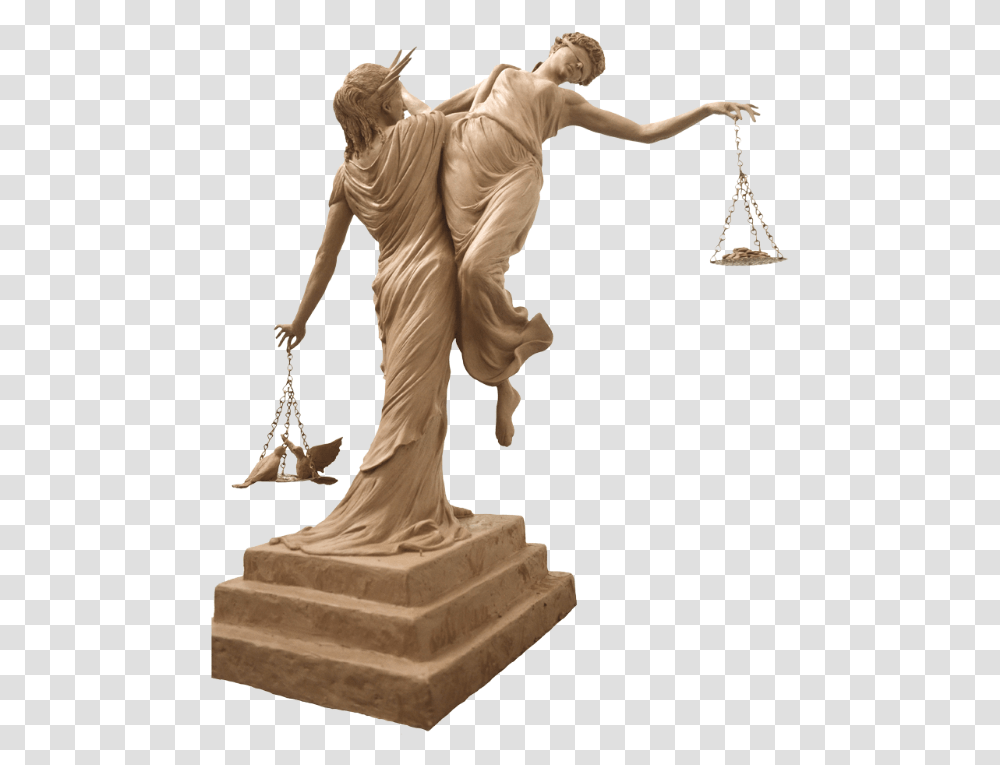 Liberty And Justice Women, Sculpture, Person, Human Transparent Png