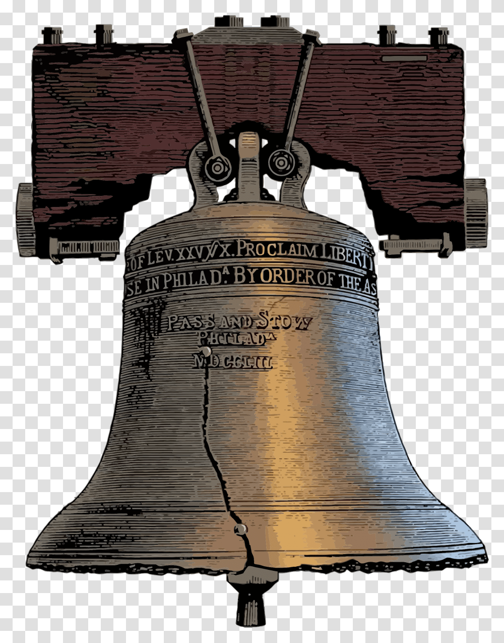 Liberty Bell Forever Stamp, Chime, Musical Instrument, Windchime Transparent Png