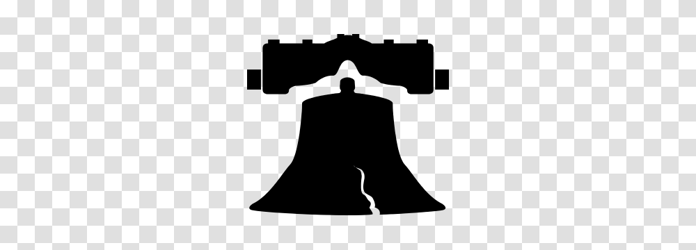 Liberty Bell Sticker, Silhouette, Person, Human, Stencil Transparent Png