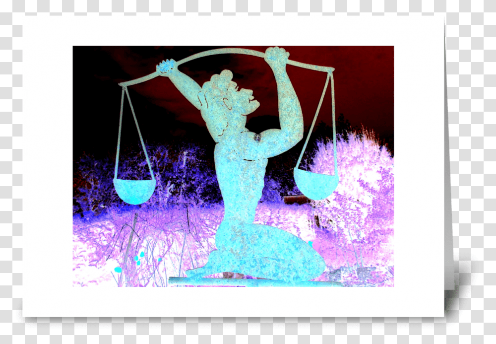Libra The Scales Greeting Card Greeting Card, Cross, Acrobatic Transparent Png
