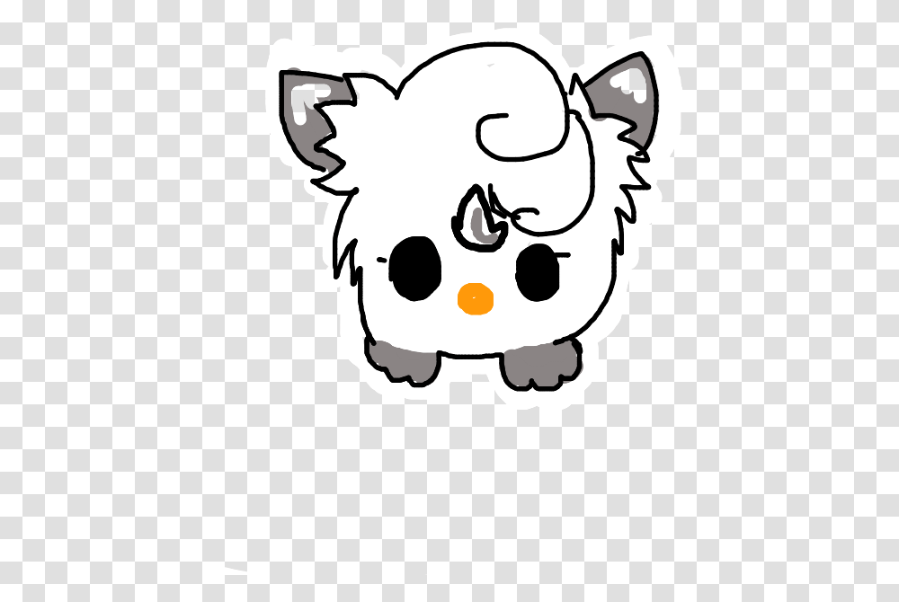 Library Furby Jen Pd By Furby Chibi, Stencil, Doodle Transparent Png