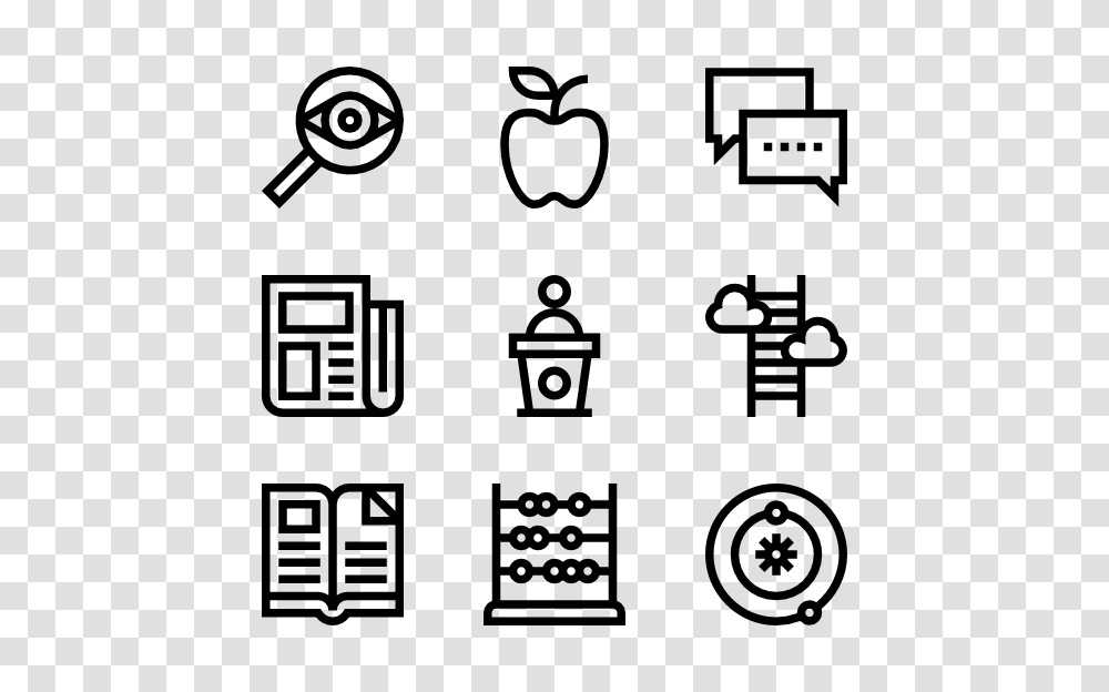 Library Icons, Gray, World Of Warcraft Transparent Png