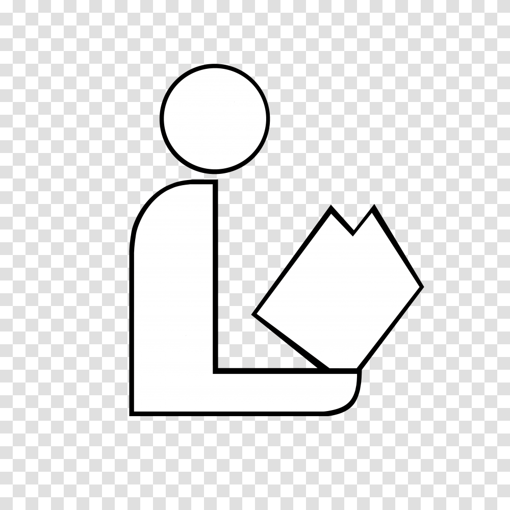 Library Logo Line Art Hafuboti, Recycling Symbol, Drawing Transparent Png