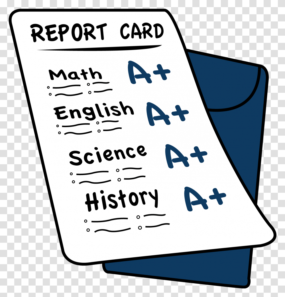 Library Of 4th Grade Card Clipart Black Report Card, Text, Word, Paper, Handwriting Transparent Png