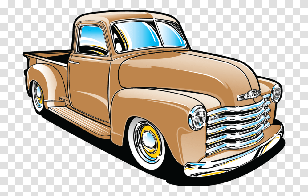 Library Of 55 Chevy Car Svg Stock Free Classic Truck Clipart, Vehicle, Transportation, Automobile, Pickup Truck Transparent Png