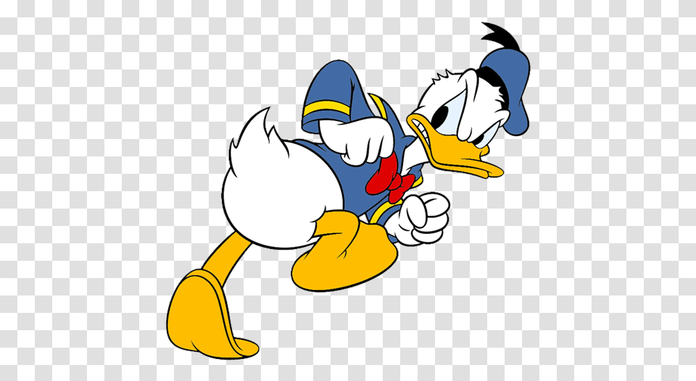 Library Of Angry Royalty Free Disney Files Donald Duck Angry Face, Bird, Animal, Penguin, Puffin Transparent Png