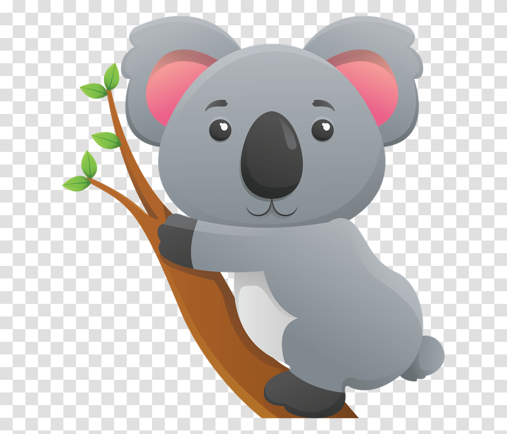 Library Of Animal Banner Royalty Free Download Koala Koala Clipart, Mammal, Wildlife, Plant Transparent Png