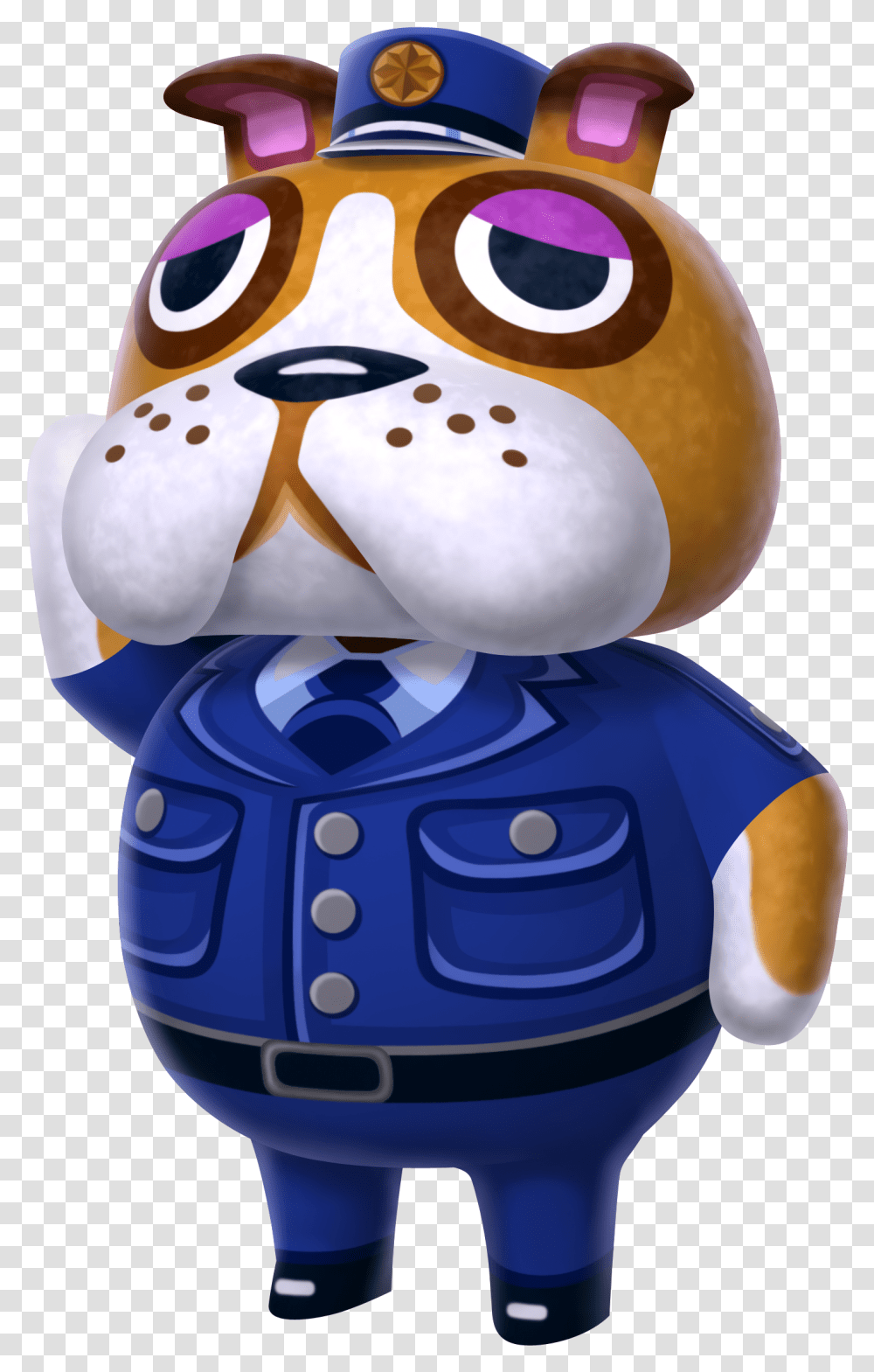 Library Of Animal Cop Clipart Royalty Free Files Animal Crossing Copper And Booker, Toy, Figurine, Sweets, Food Transparent Png