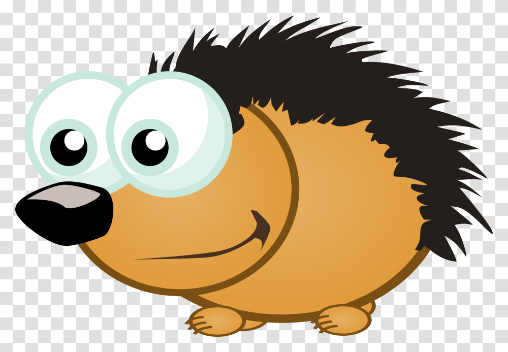 Library Of Animated Hedgehog Black Clip Art, Animal, Bird, Fowl, Poultry Transparent Png