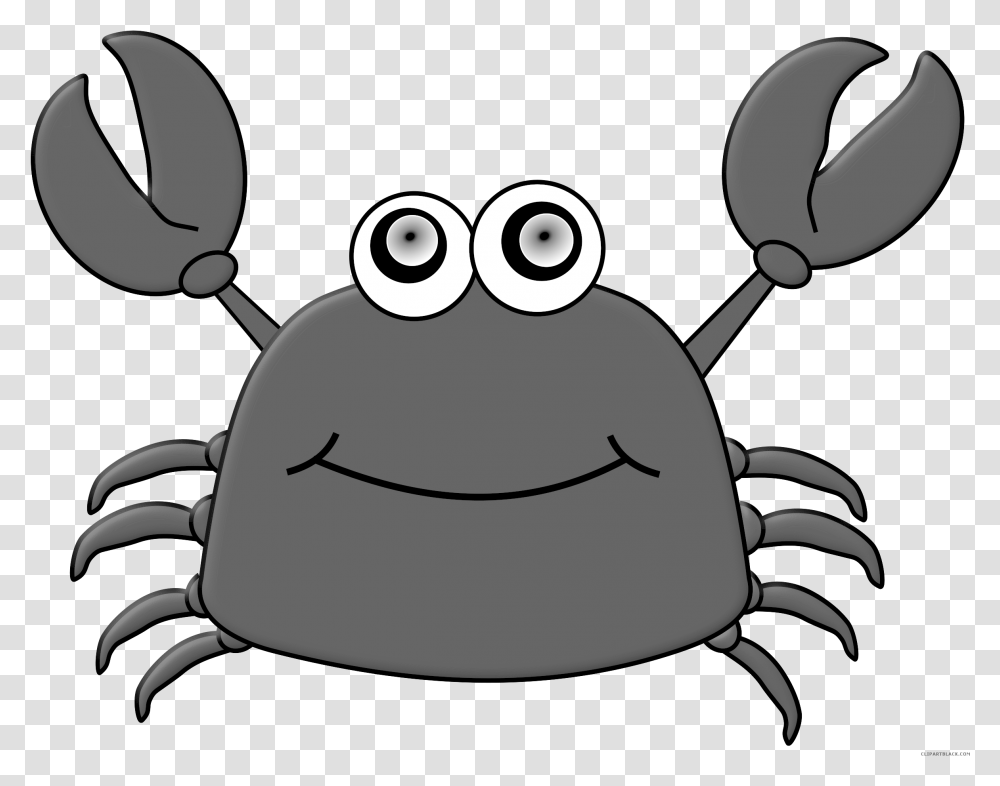 Library Of Apple Crab Clip Black And White King Crab Clipart, Stencil, Food, Sea Life, Animal Transparent Png