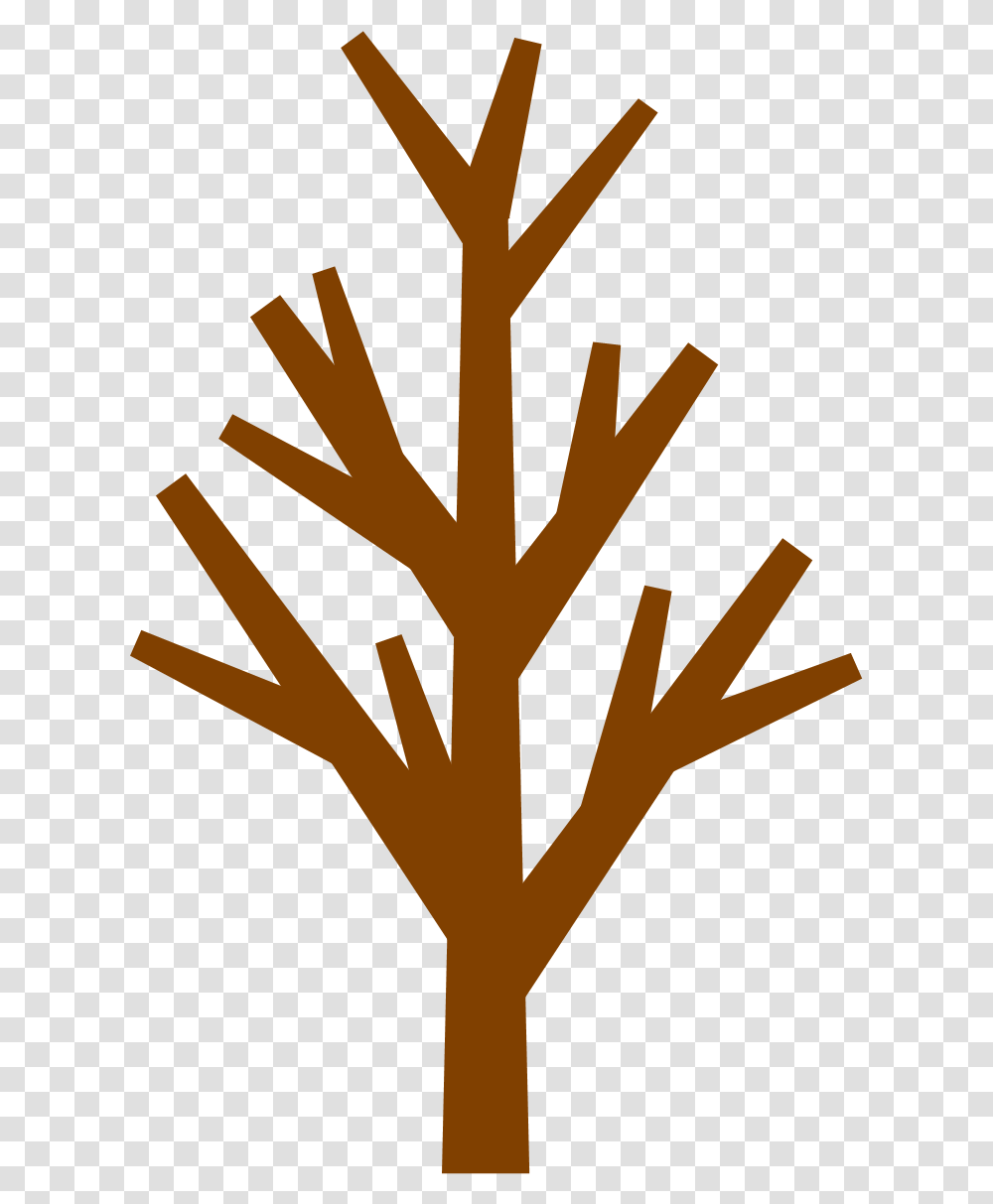 Library Of Bare Tree Files Tree Without Leaves Clip Art, Cross, Symbol, Outdoors, Nature Transparent Png