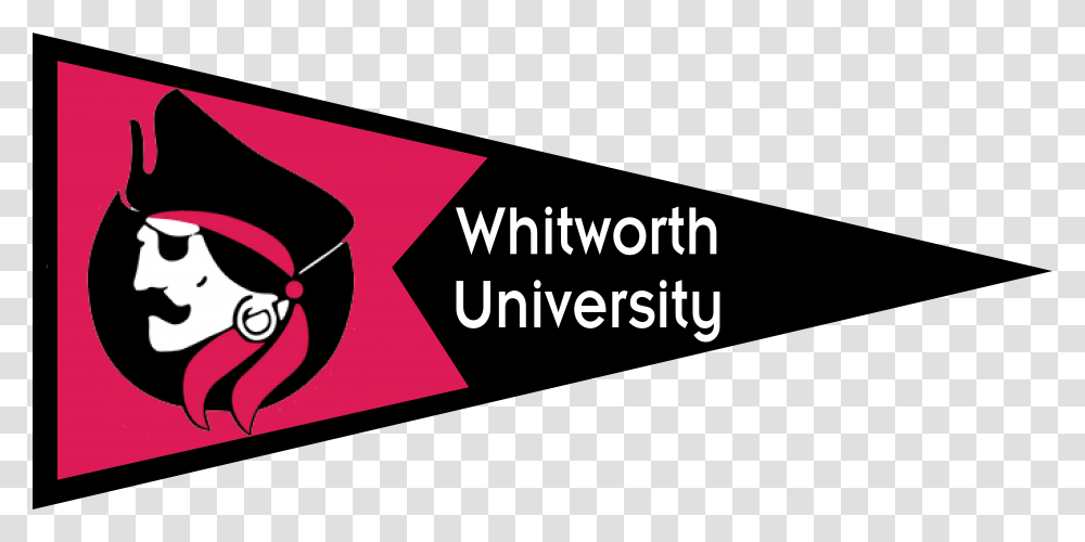 Library Of Baseball Pennant Clip Art Royalty Free Whitworth University Logo, Symbol, Light, Trademark, Sunglasses Transparent Png