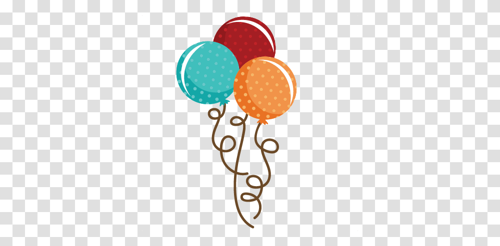 Library Of Birthday Balloons Svg File Cute Birthday Balloons, Lamp, Rattle Transparent Png