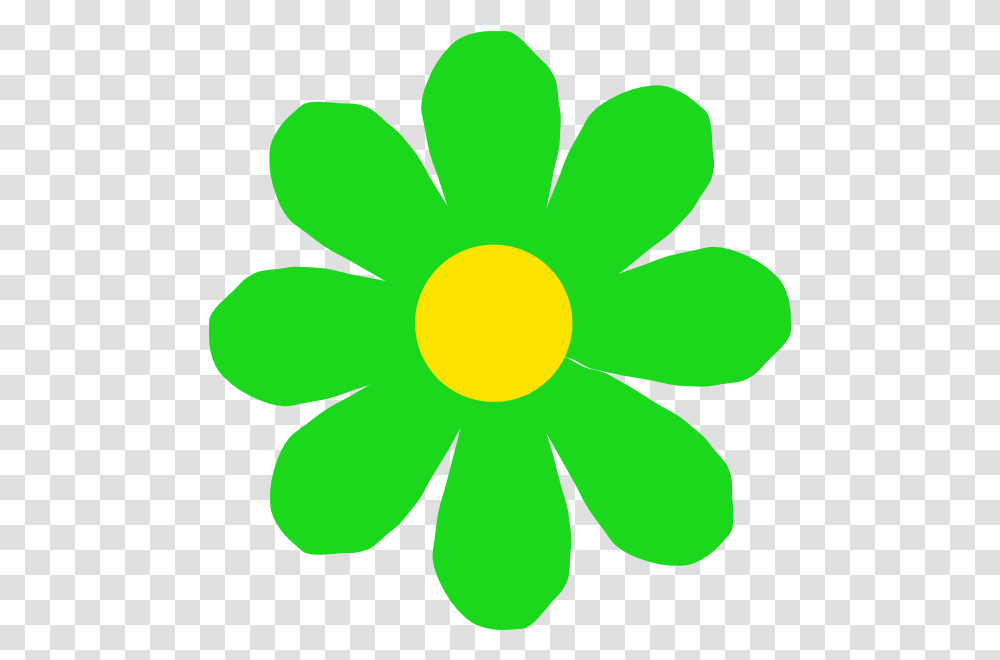 Library Of Bright Flower Svg Download Files Green Flower Clipart, Light, Daisy, Plant, Daisies Transparent Png